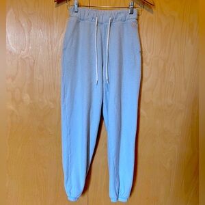 Hollister Gilly Hicks XS light blue cozy fleece lounge pants